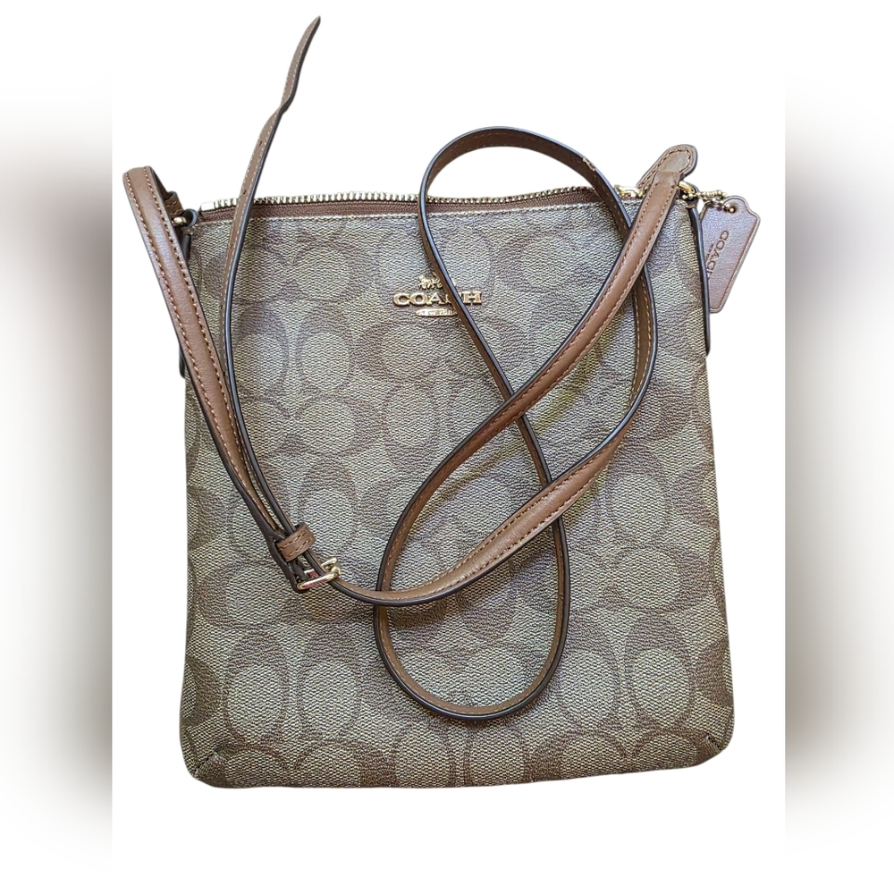 Coach Tan Crossbody Bag